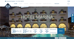 Desktop Screenshot of hotelmarinajesolo.it